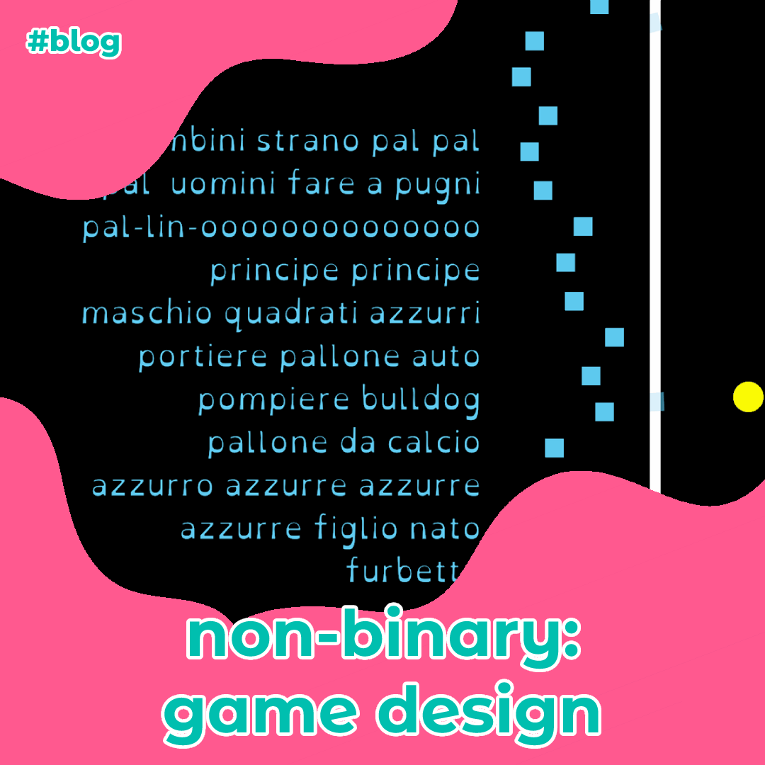non-binary: devlog gamedesign